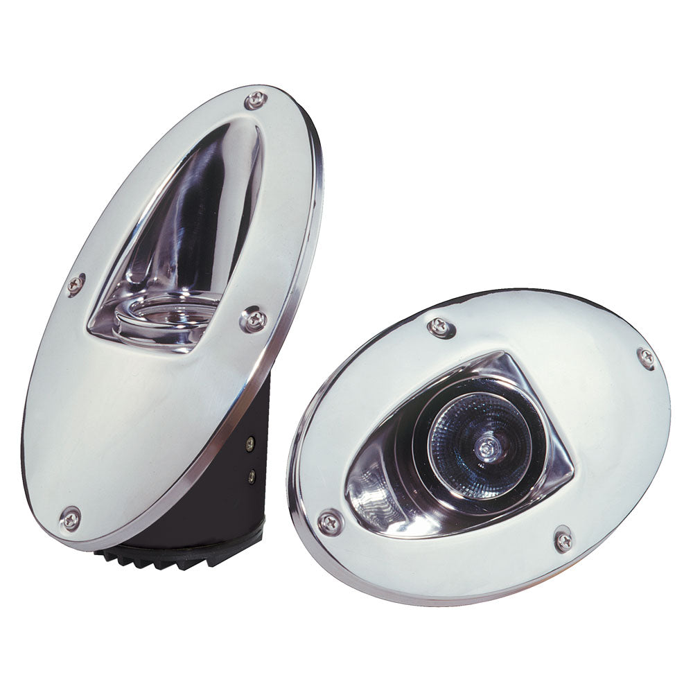 Innovative Lighting Docking, Hull, Back-Up LED Lights - Chrome — marine flood/spreader lights