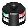 Lopolight Tri-Color Anchor Light w/Windex Mount - 1NM - Black Housing w/FB Base — marine navigation lights