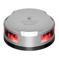 Lopolight 360-Degree Red Nav Light - 2NM - Silver Housing w/FB Base — marine navigation lights