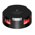 Lopolight 360-Degree Red Nav Light - 2NM - Black Housing w/FB Base — marine navigation lights