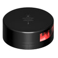 Lopolight Red Port Light - 2NM - Black Housing w/FB Base — marine navigation lights