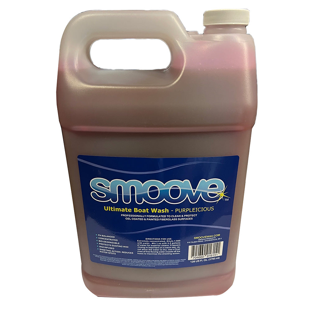 Smoove Purplelicious Ultimate Boat Wash - Gallon — marine cleaning