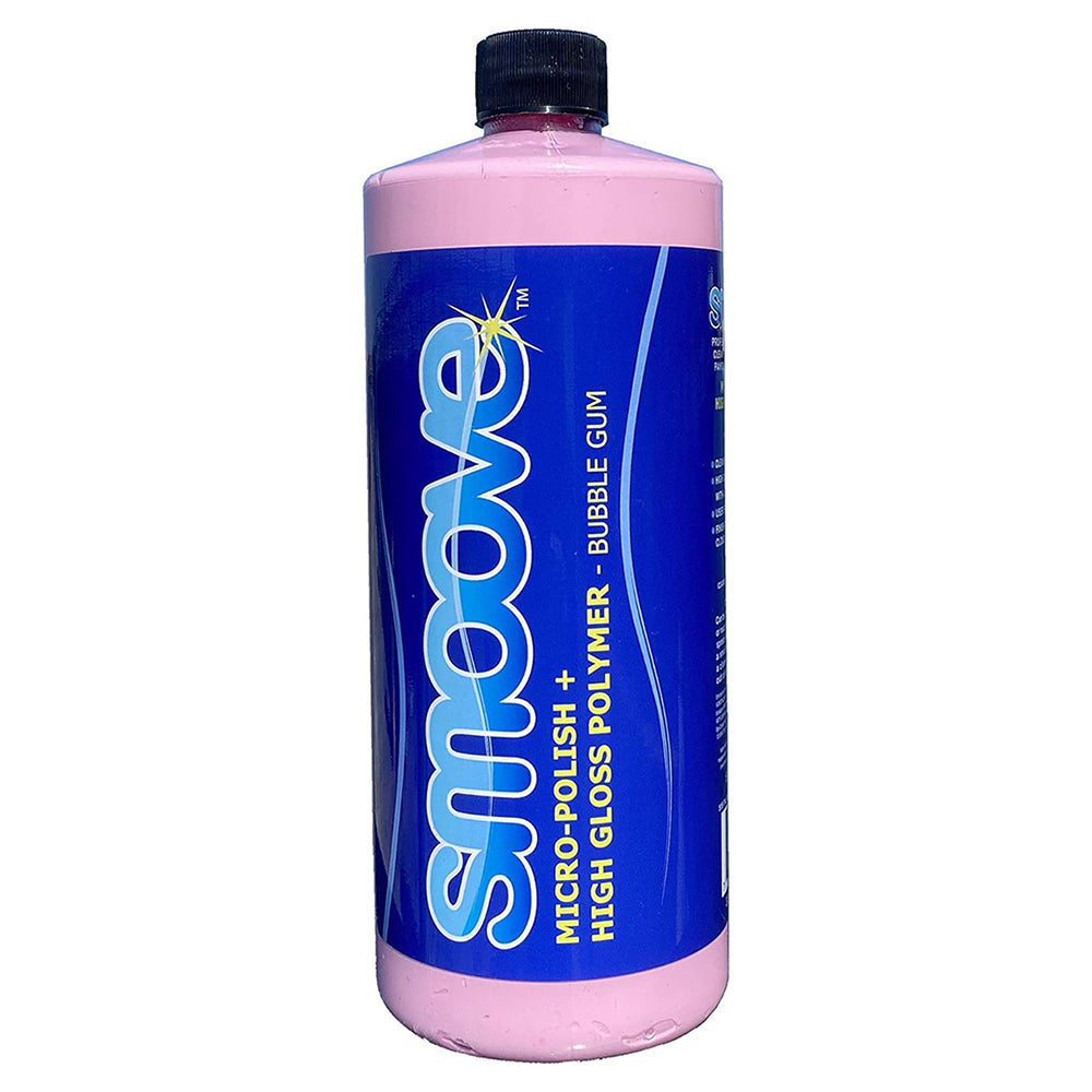 Smoove Bubble Gum Micro Polish + High Gloss Polymer - Quart — marine cleaning