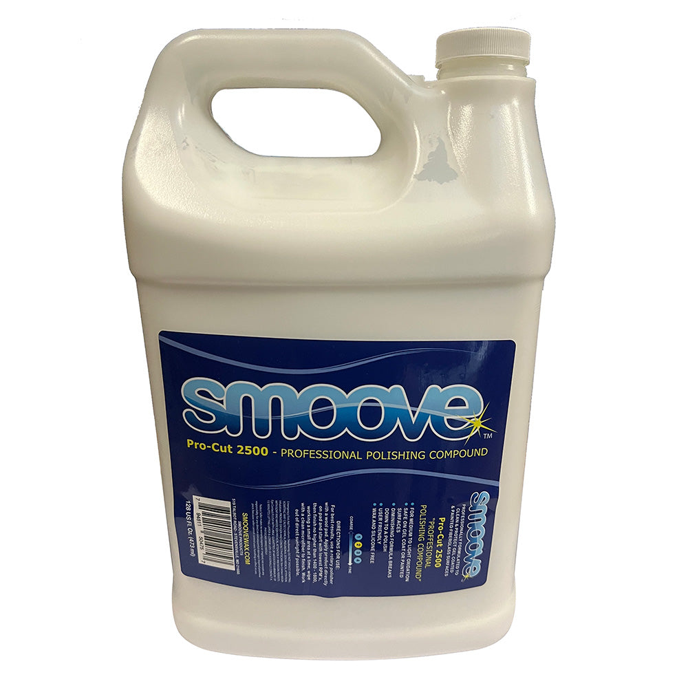 Smoove Pro-Cut 2500 Professional Cutting Compound - Gallon — marine cleaning