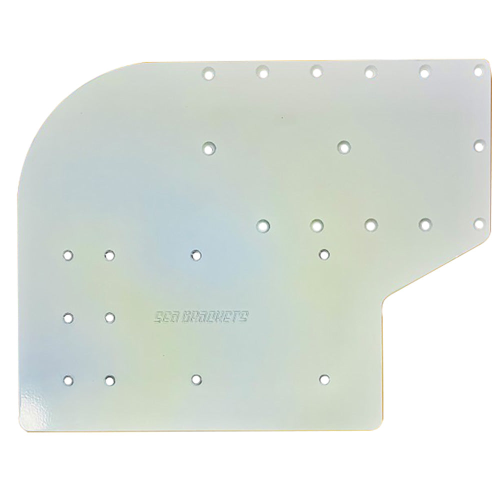 Sea Brackets Large Offset Trolling Motor Plate f/Minn Kota Quest — marine trolling motor accessories