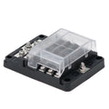 Egis Mobile Electric Egis RT Fuse Block 6 Position w/Ground & LED Indication — marine fuse blocks & fuses