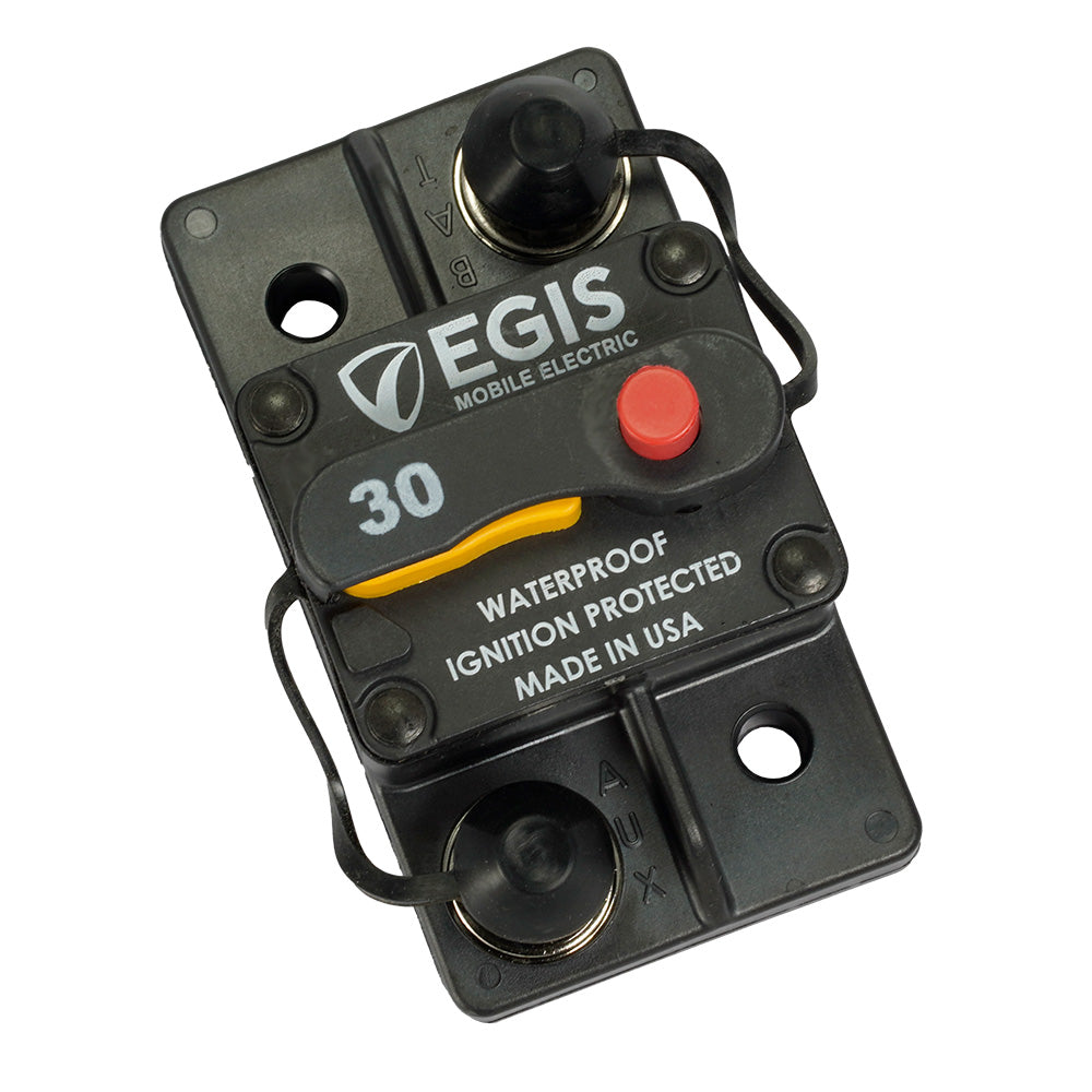 Egis Mobile Electric Egis 30A Surface Mount Circuit Breaker - 285 Series — marine circuit breakers