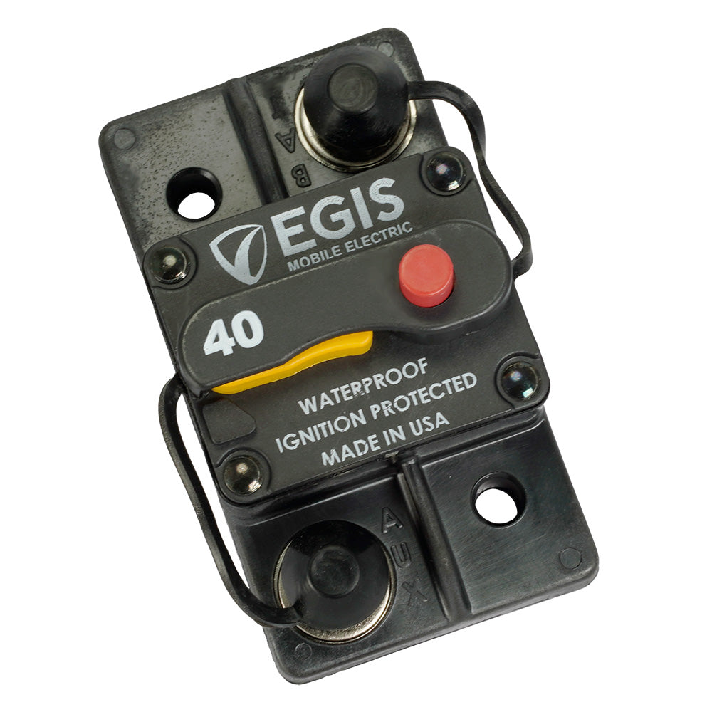 Egis Mobile Electric Egis 40A Surface Mount Circuit Breaker - 285 Series — marine circuit breakers
