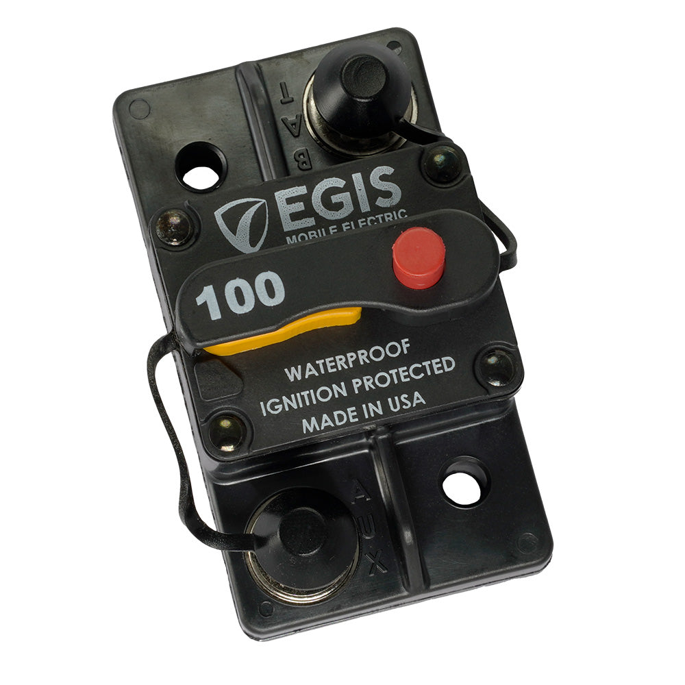 Egis Mobile Electric Egis 100A Surface Mount Circuit Breaker - 285 Series — marine circuit breakers