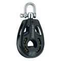 Harken 45mm Aluminum Black Magic Air Block w/Swivel — marine blocks