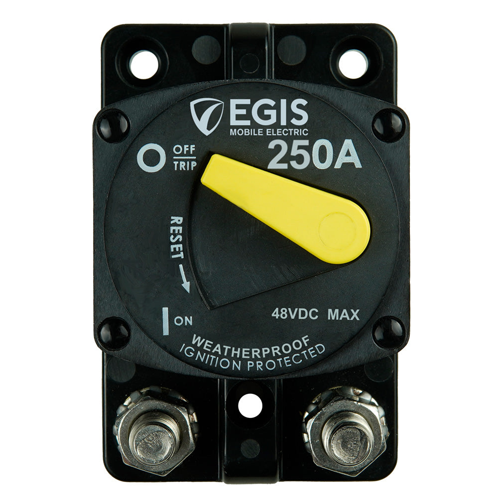 Egis Mobile Electric Egis 250A Surface Mount 87 Series Circuit Breaker — marine circuit breakers