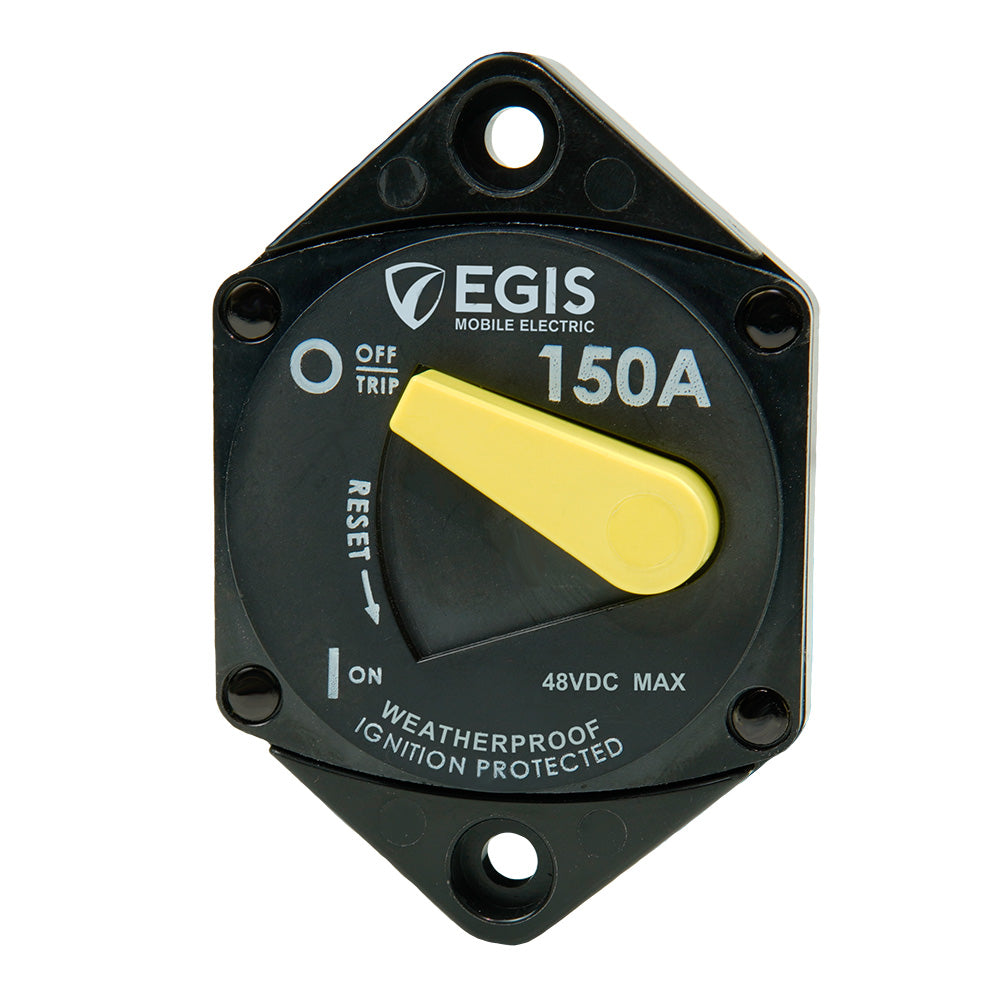 Egis Mobile Electric Egis 150A Panel Mount 87 Series Circuit Breaker — marine circuit breakers