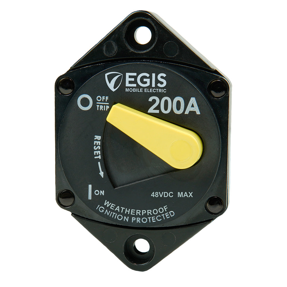 Egis Mobile Electric Egis 200A Panel Mount 87 Series Circuit Breaker — marine circuit breakers