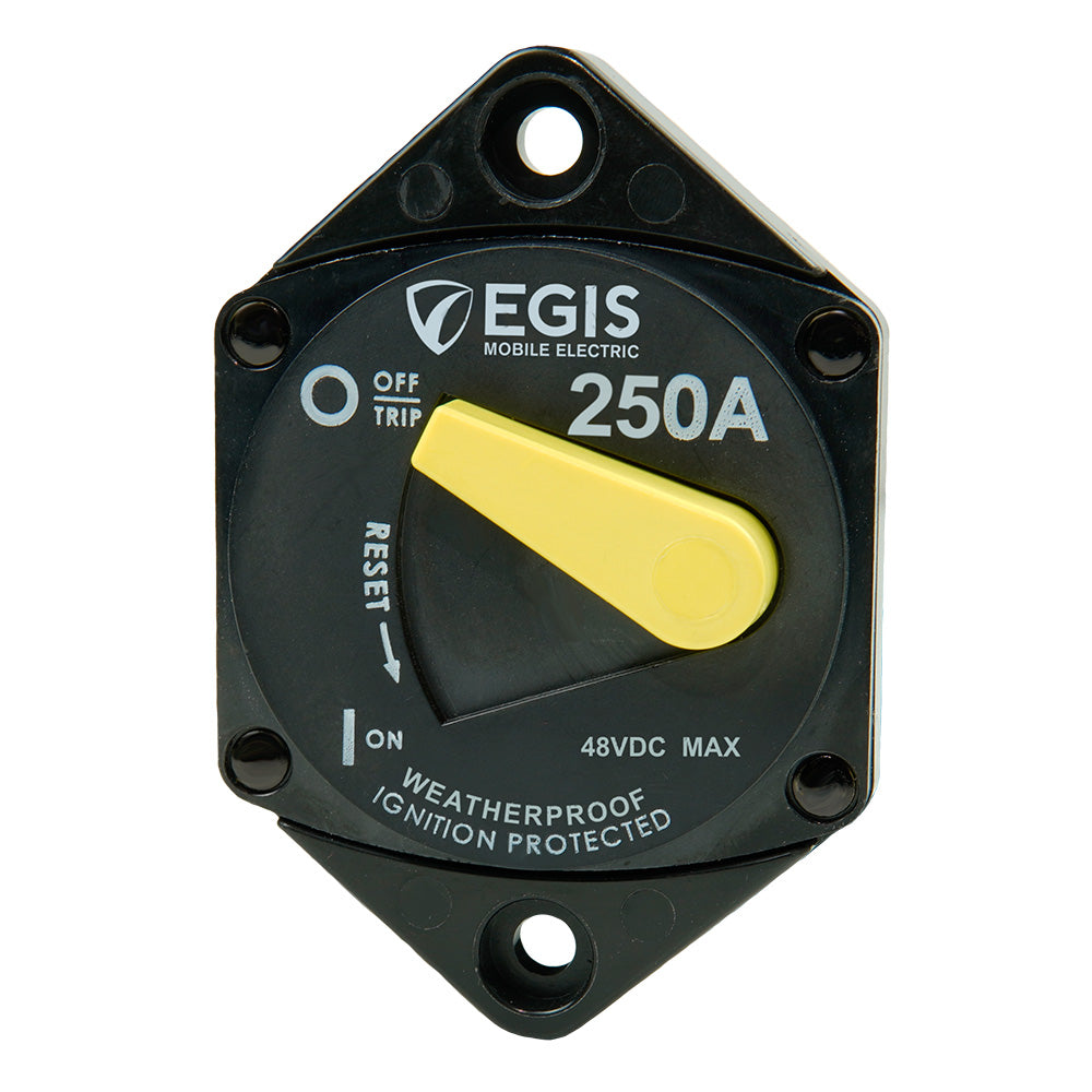 Egis Mobile Electric Egis 250A Panel Mount 87 Series Circuit Breaker — marine circuit breakers
