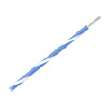 Pacer 16 AWG Gauge Striped Marine Wire 500' Spool - Blue w/White Stripe — marine wire