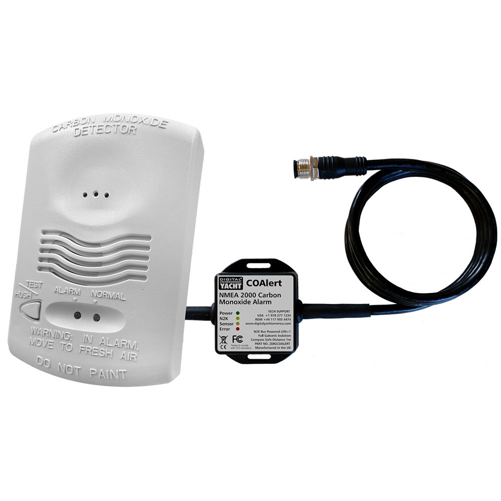 Digital Yacht CO Alert Carbon Monoxide Alarm w/NMEA 2000 — marine fume detectors