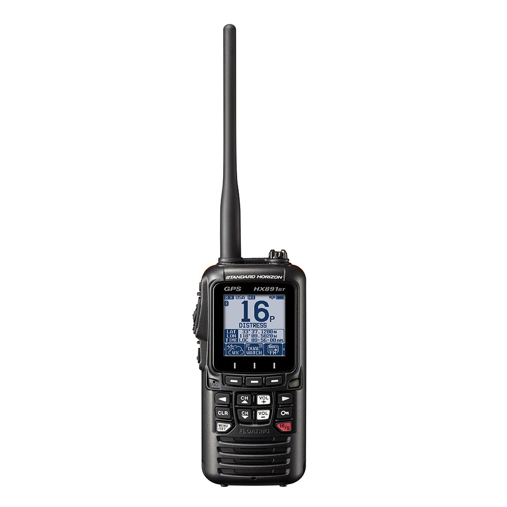 Standard Horizon HX891BT Handheld VHF w/Bluetooth - Black — marine paddlesports