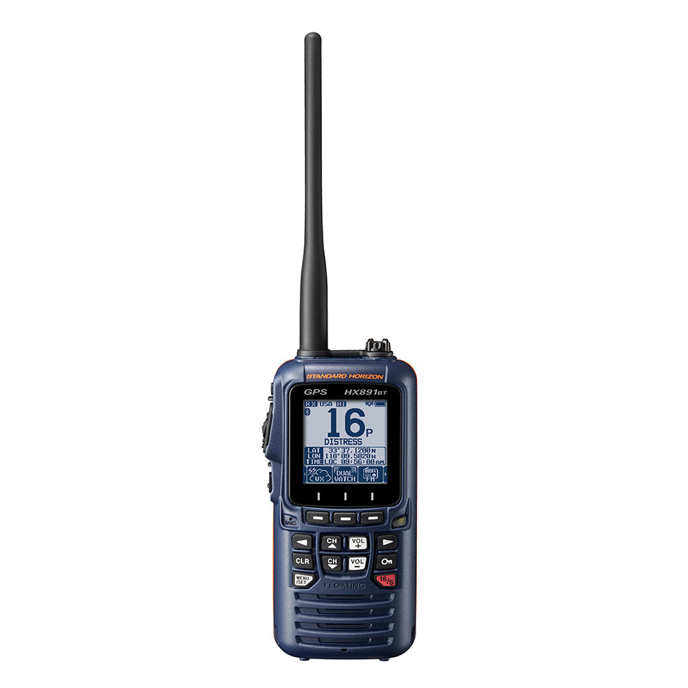 Standard Horizon HX891BT Handheld VHF w/Bluetooth - Navy Blue — marine paddlesports