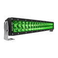 Black Oak LED Black Oak Curved Double Row Combo Green Hog Hunting 20" Pro Series 3.0 LED Light Bar — marine light bars