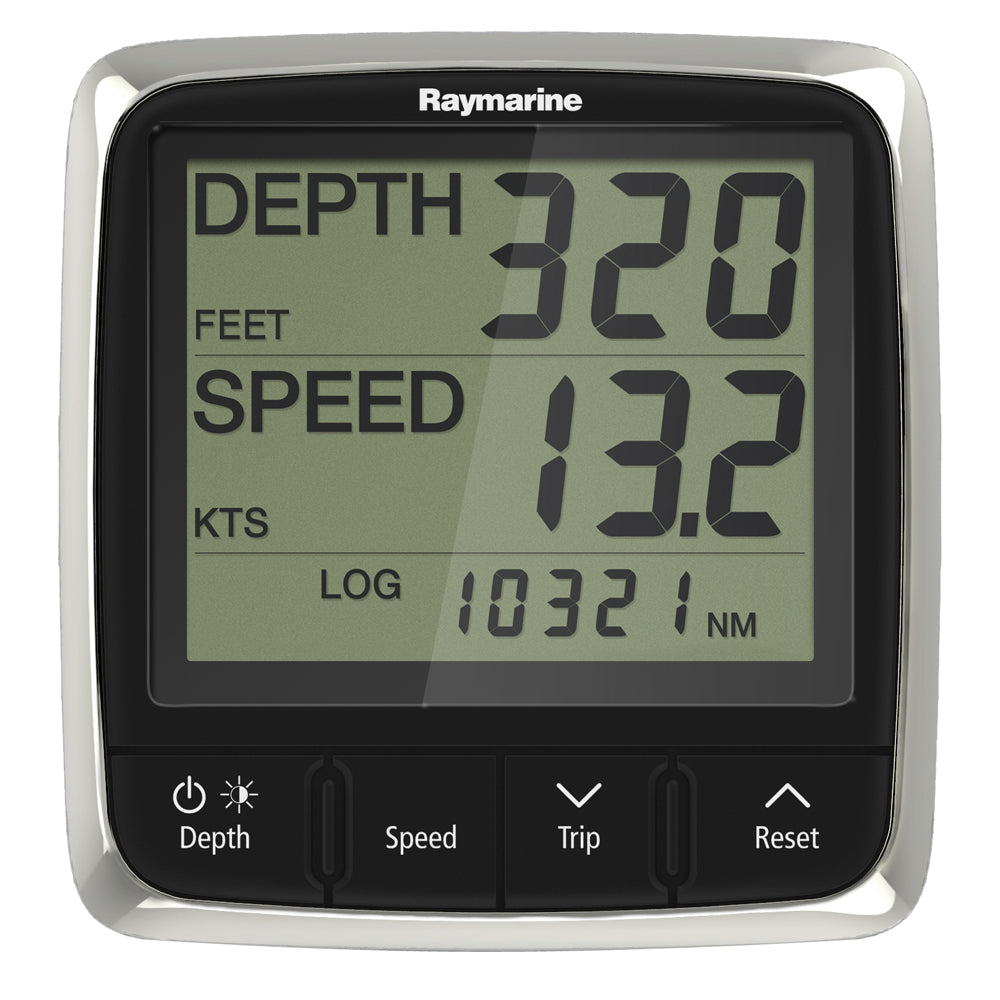 Raymarinei50 SeaTalkng Instruments - Tridata w/Thru-Hull Transducer — marine instruments