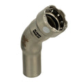 Viega MegaPress 316 FKM 3/4" 45 Degree Street Elbow — marine fittings
