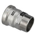 Viega MegaPress 316 FKM MPT Adapter - 2-1/2" x 2-1/2" (MPT) — marine fittings