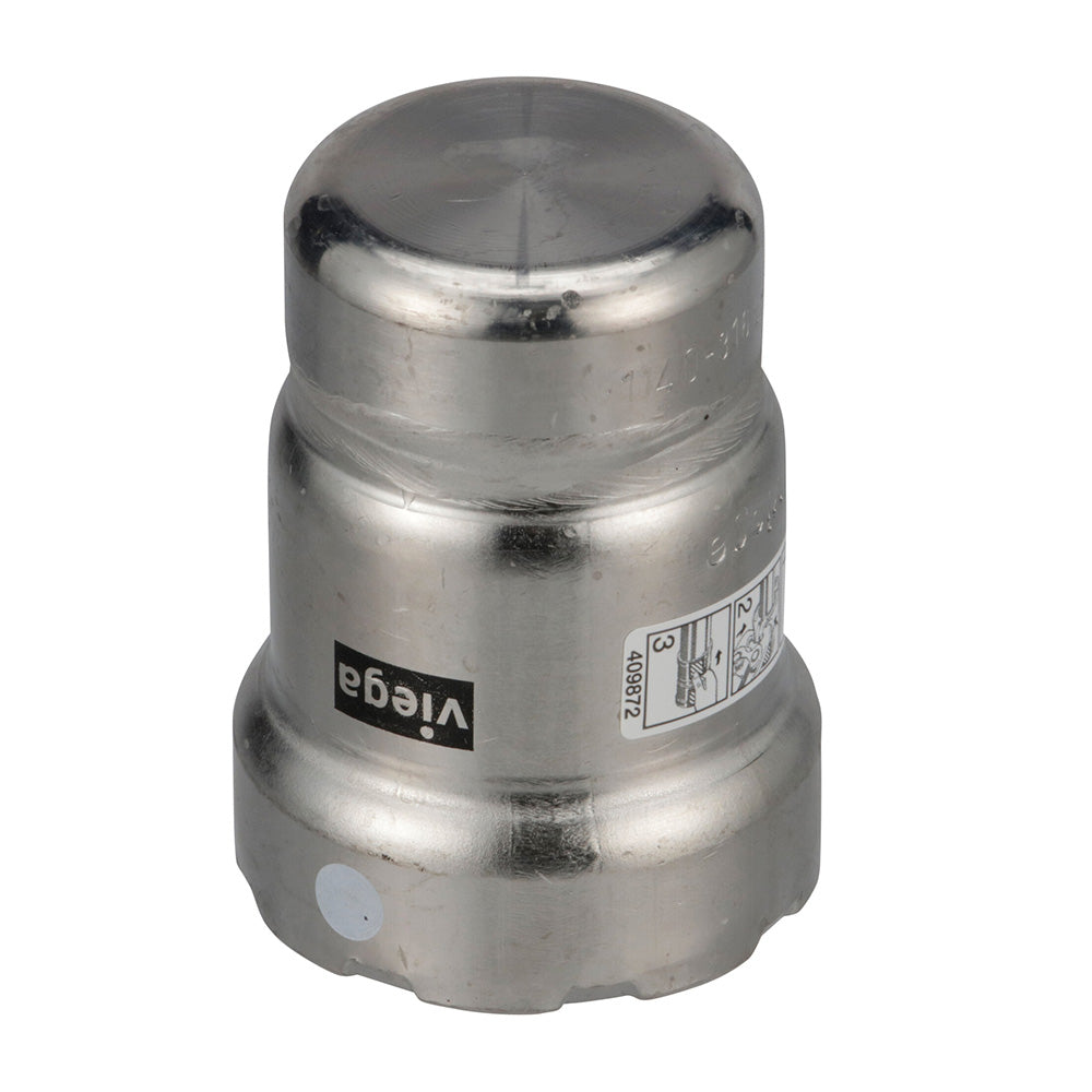 Viega MegaPress 316 FKM 1/2" Cap — marine fittings