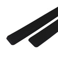 SeaDek Cockpit Coaming Bolster Set (2) - 4" x 39" & 20mm Thick - Black w/Brushed Texture — marine deck / galley