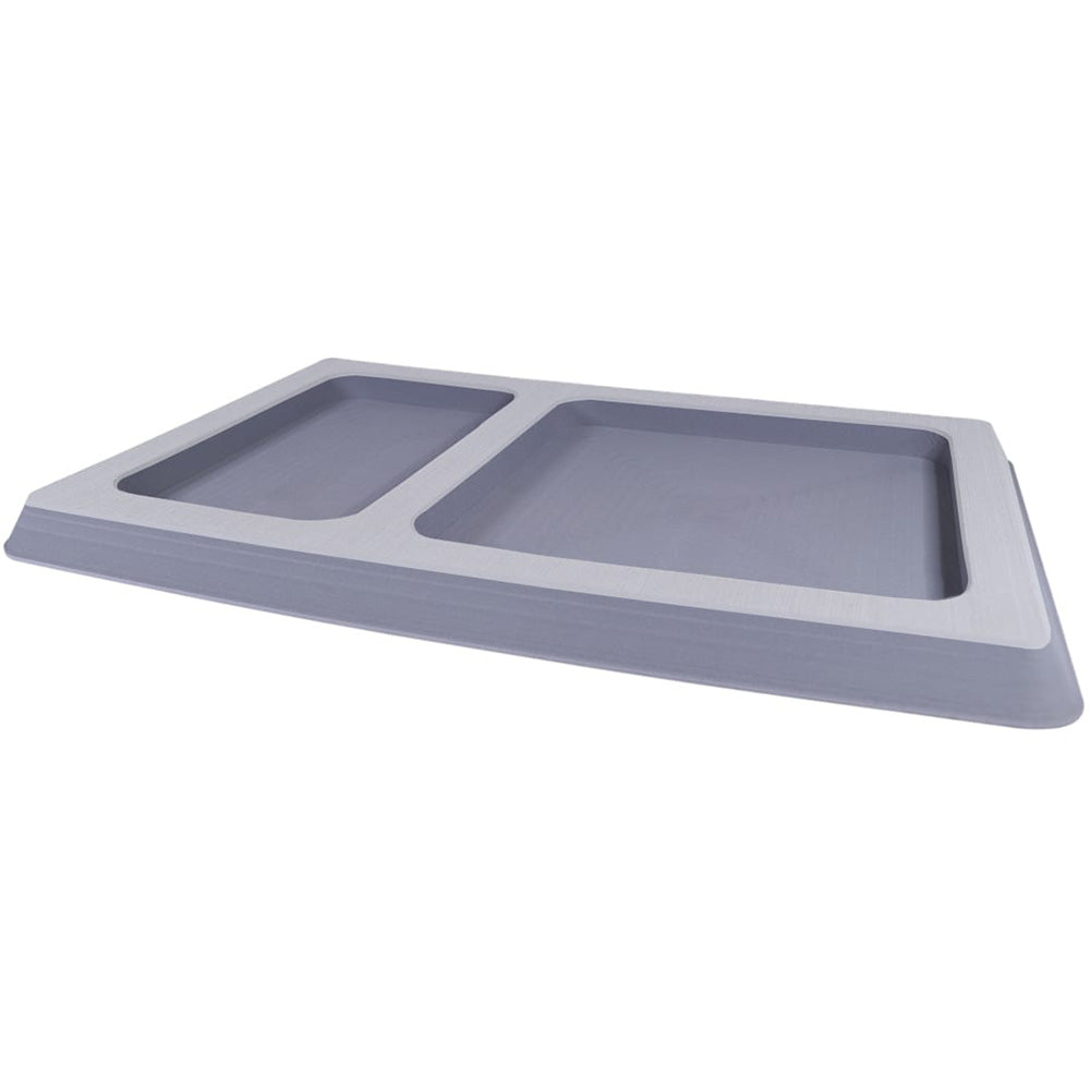 SeaDek Combo Dash Pocket - Cool Gray/Storm Grey — marine deck / galley