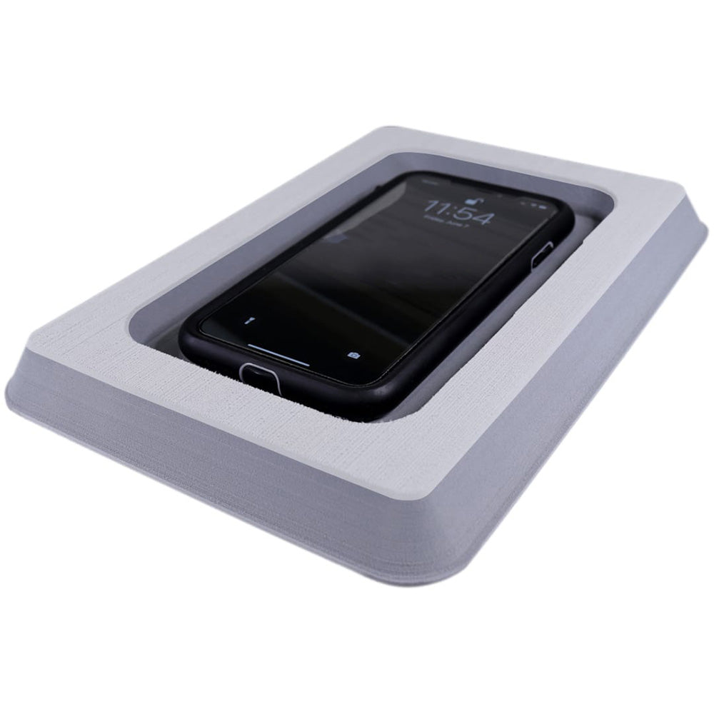 SeaDek Single Cell Phone Dash Pocket - Cool Grey/Strom Grey — marine deck / galley