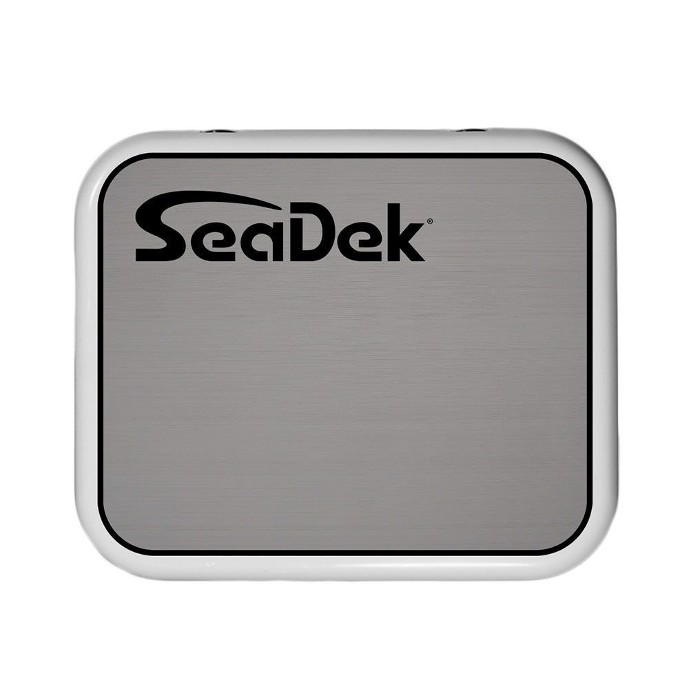 SeaDek YETI Roadie 24 Teak Cooler Pad - 6mm - Storm Grey/Black — marine deck / galley