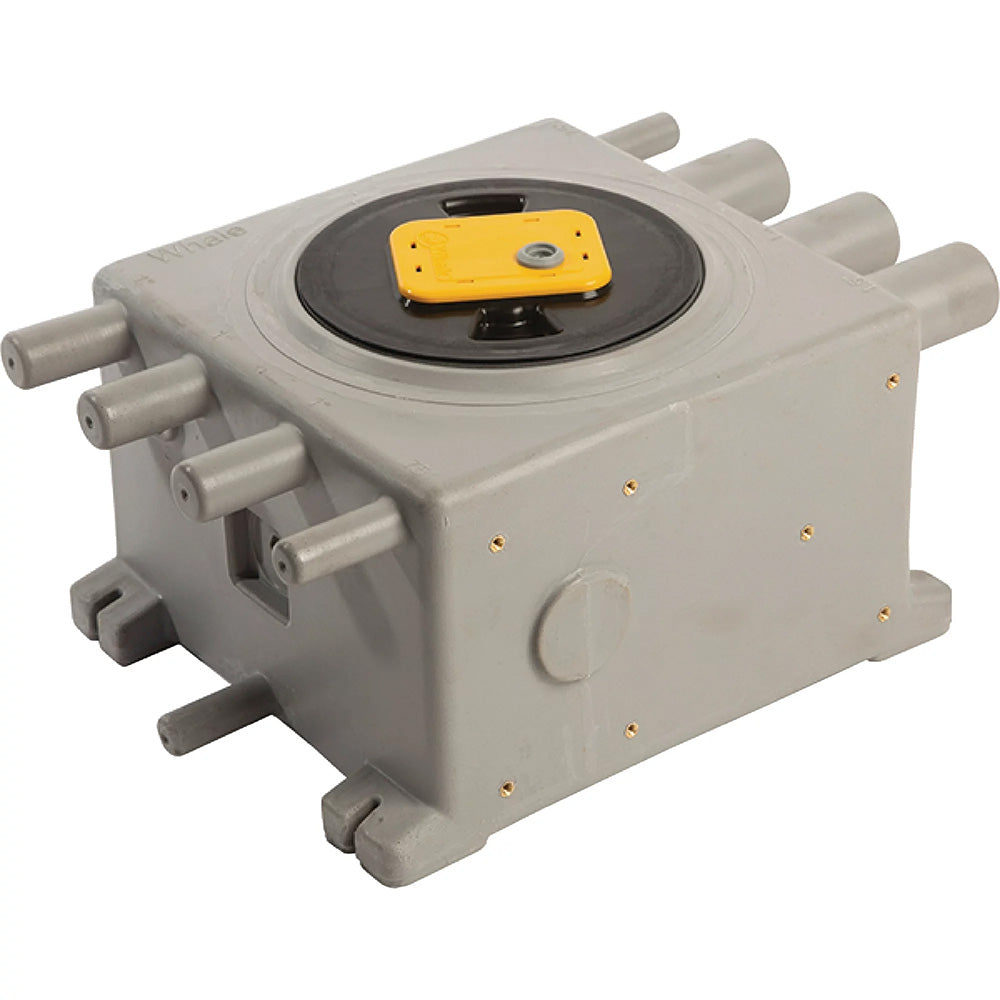 Whale Marine Whale Grey Waste Tank - 8 Liter - 2.1 Gallons - 1 Sensor — marine marine sanitation