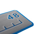 SeaDek 48” Routed Ruler - 6mm - Brushed Texture - Storm Grey/Bimini Blue — marine deck / galley