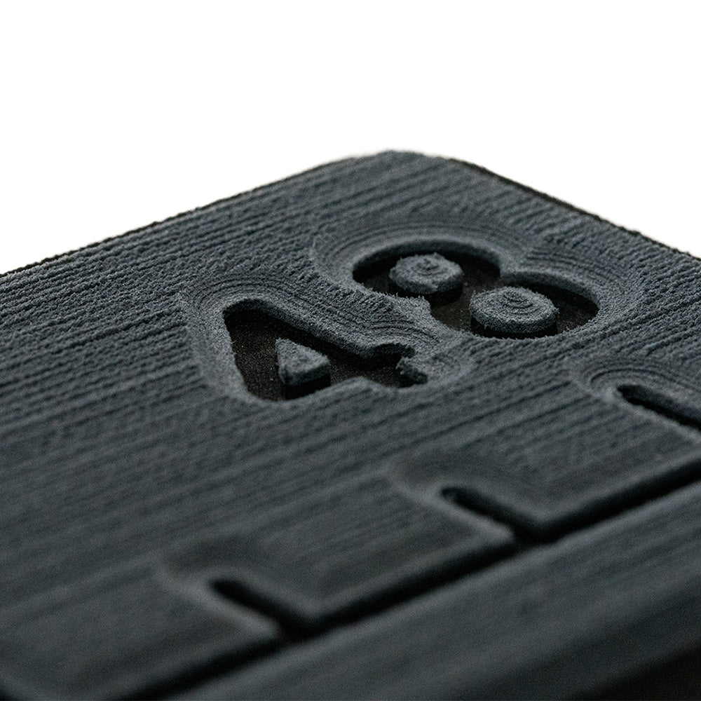 SeaDek 48” Routed Ruler - 6mm - Brushed Texture - Dark Grey/Black — marine deck / galley