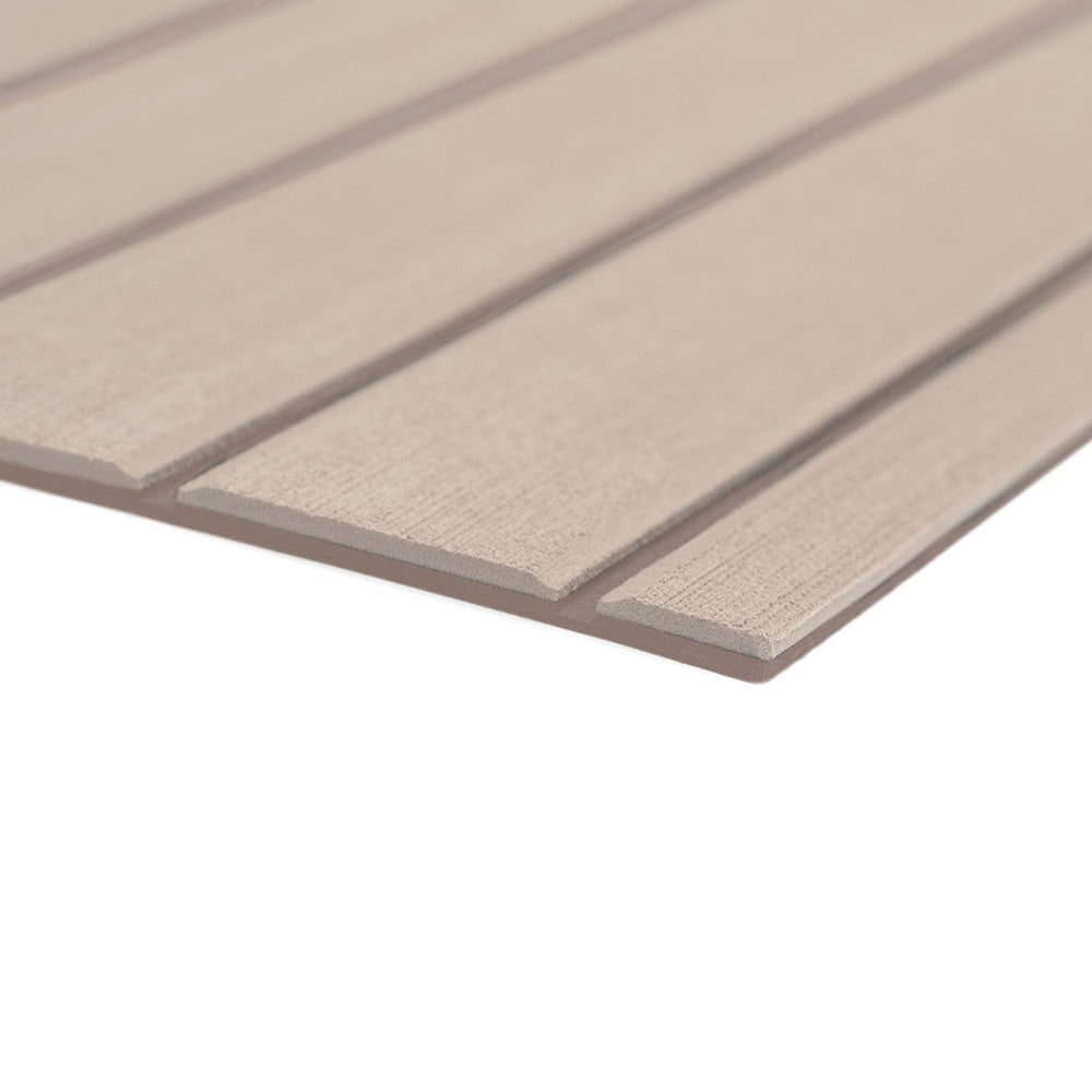 SeaDek 40" x 80" 6mm Teak Full Sheet - Brushed Texture - Mica/Terra (1016mm x 2032mm x 6mm) — marine deck / galley