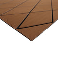 SeaDek 40" x 80" 6mm Two Color Diamond Full Sheet - Brushed Texture - Brown/Black (1016mm x 2032mm x 6mm) — marine deck / galley