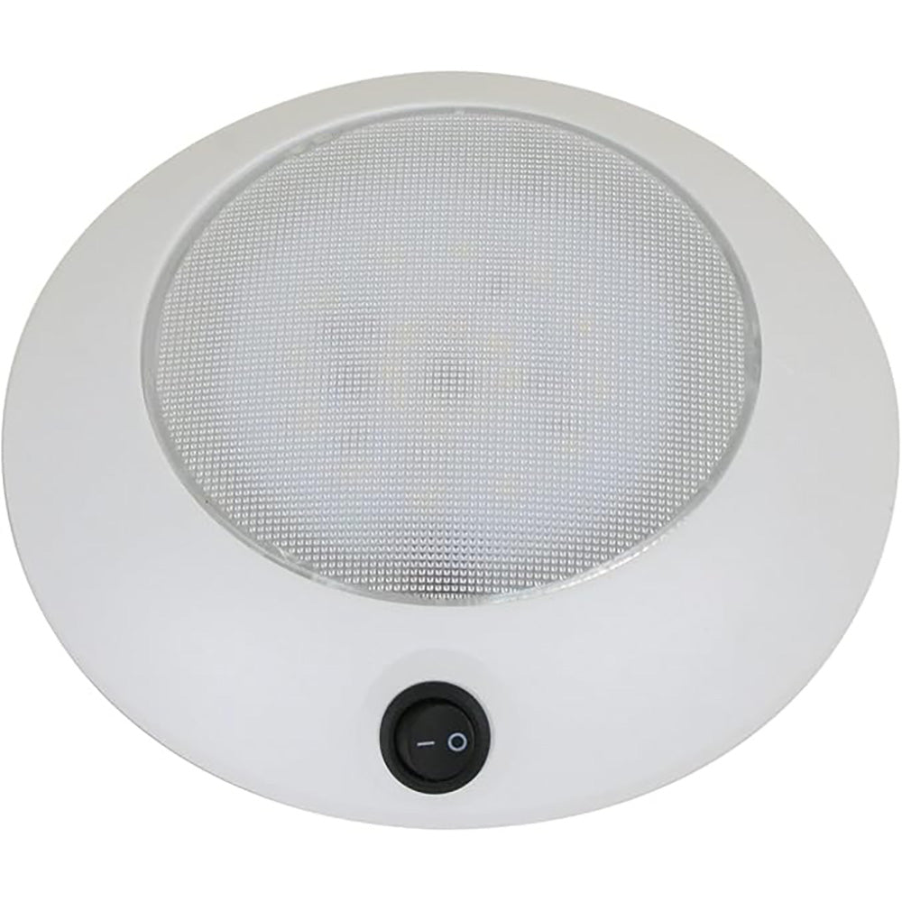 Scandvik 5.5" Dome Light w/Switch - 12V — marine dome/down lights