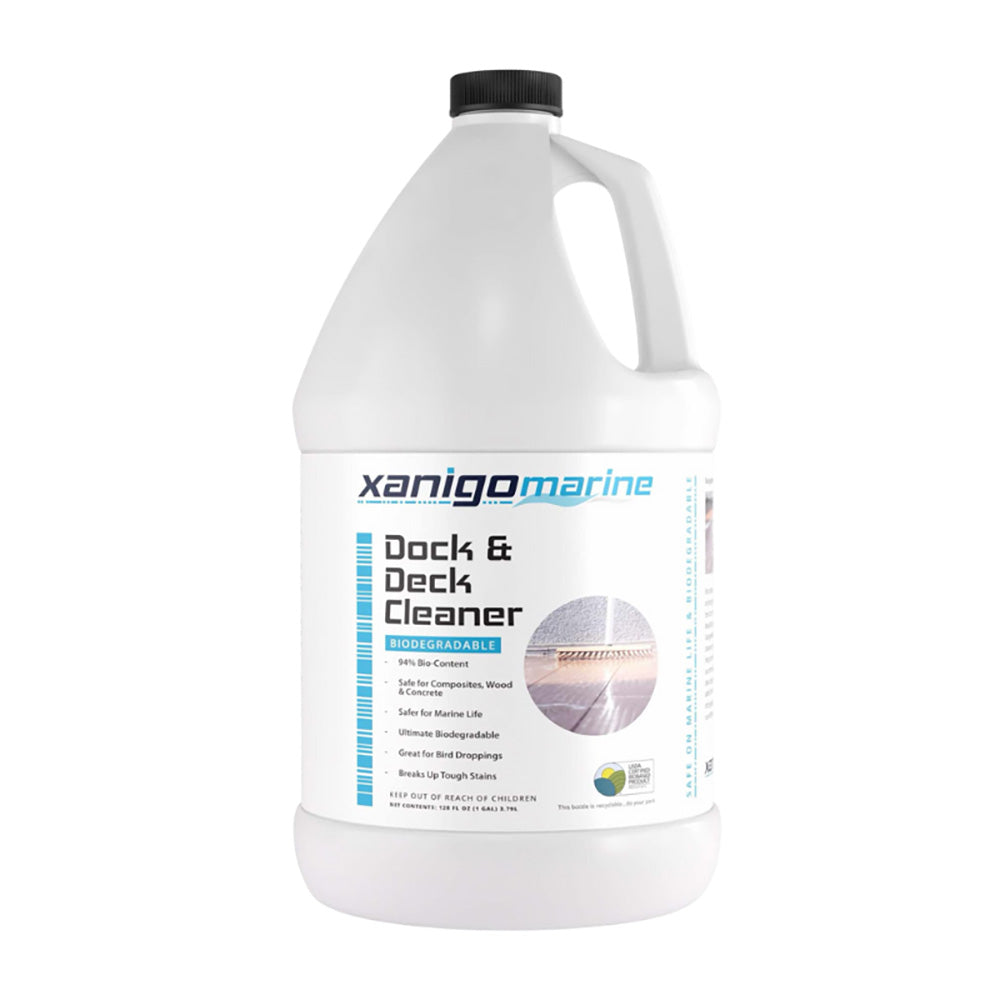 Xanigo Marine Dock & Deck Cleaner - 1 Gallon — marine cleaning