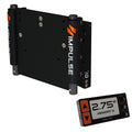 IMPULSE 6" Set Back Electric Jack Plate w/Smart Control - Black Anodized — marine jack plates
