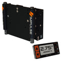 IMPULSE 8" Set Back Electric Jack Plate w/Smart Control - Black Anodized — marine jack plates