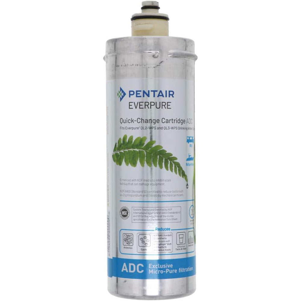 Shurflo by Pentair ADC Bacteriostatic Everpure® Filter — marine accessories