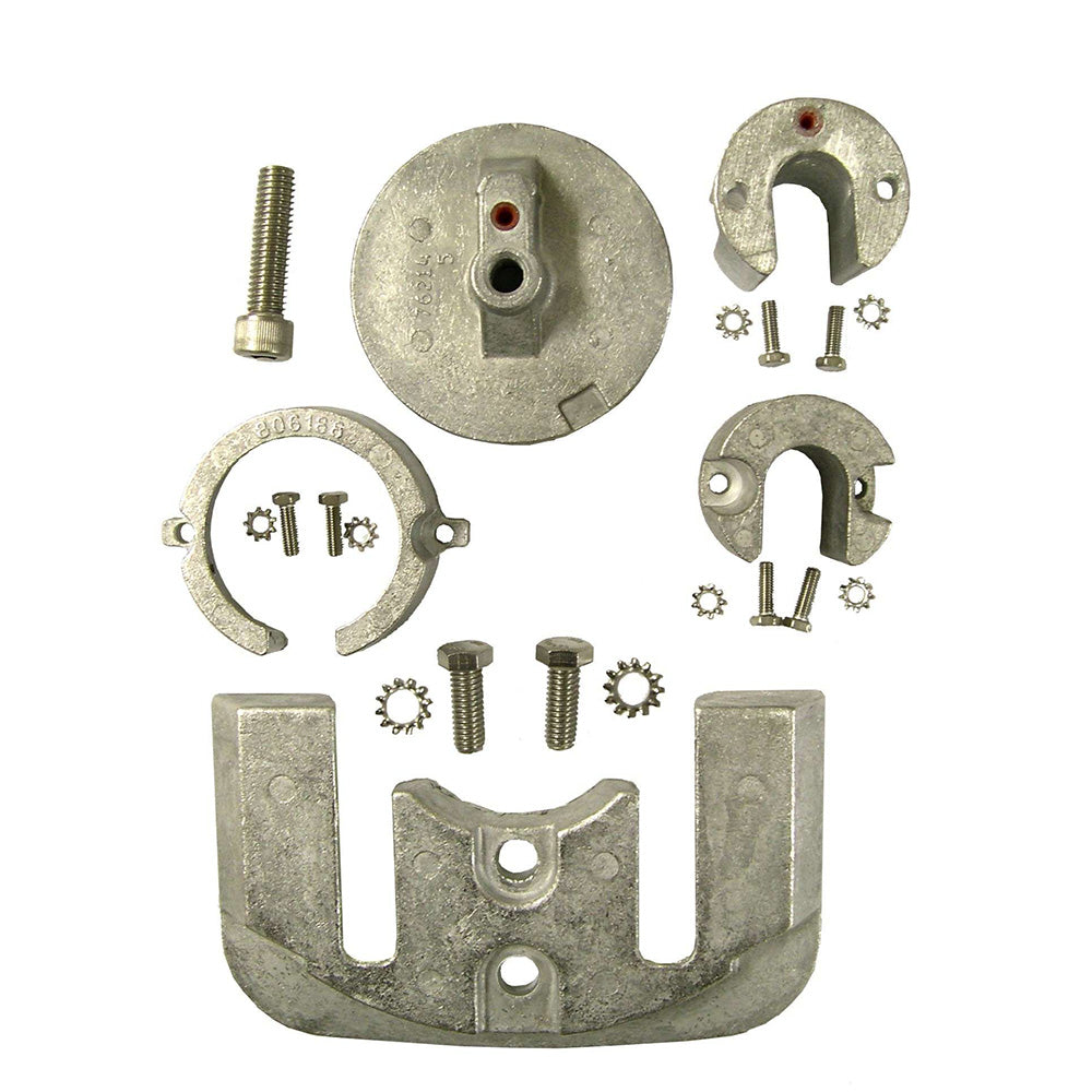 Performance Metals Mercruiser Bravo 1 Complete Anode Kit - Aluminum\\ — marine anodes