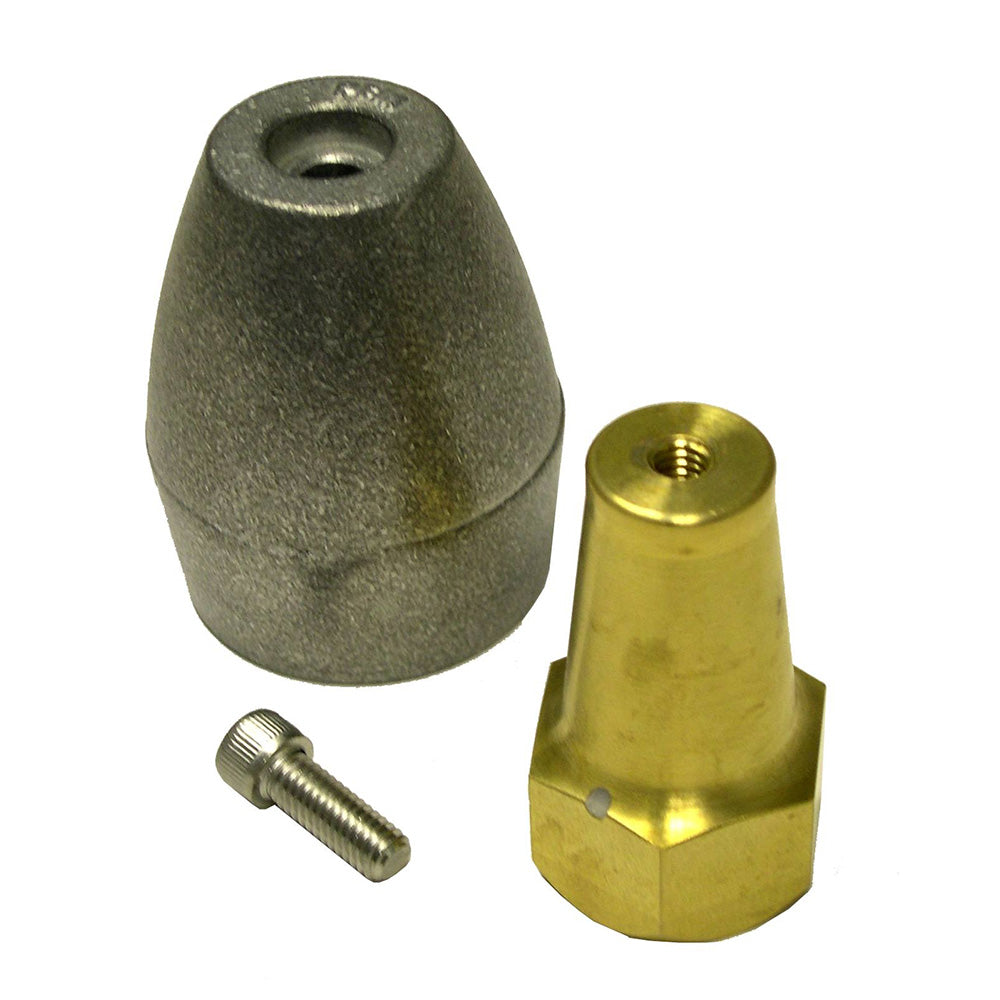 Performance Metals Mercruiser Bravo 3 (2003 & Earlier) Prop Anode Retrofit Kit - Aluminum — marine anodes
