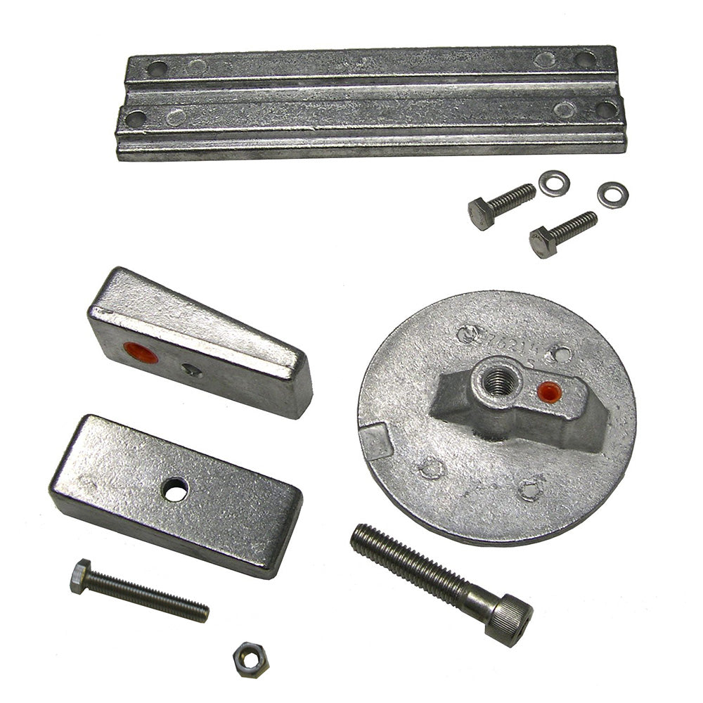 Performance Metals Mercury Verado 4 & Optimax Complete Anode Kit - Aluminum — marine anodes