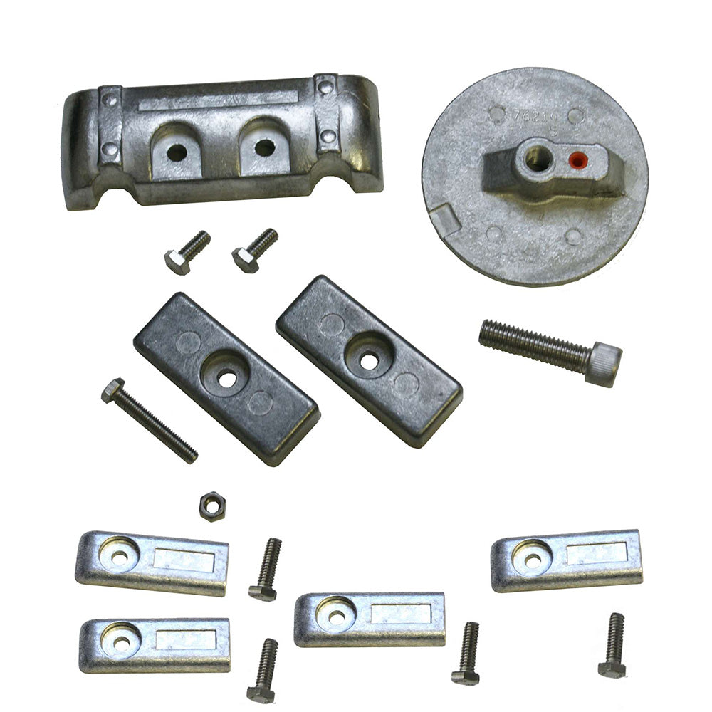 Performance Metals Mercury Verado 6 Complete Anode Kit - Aluminum — marine anodes