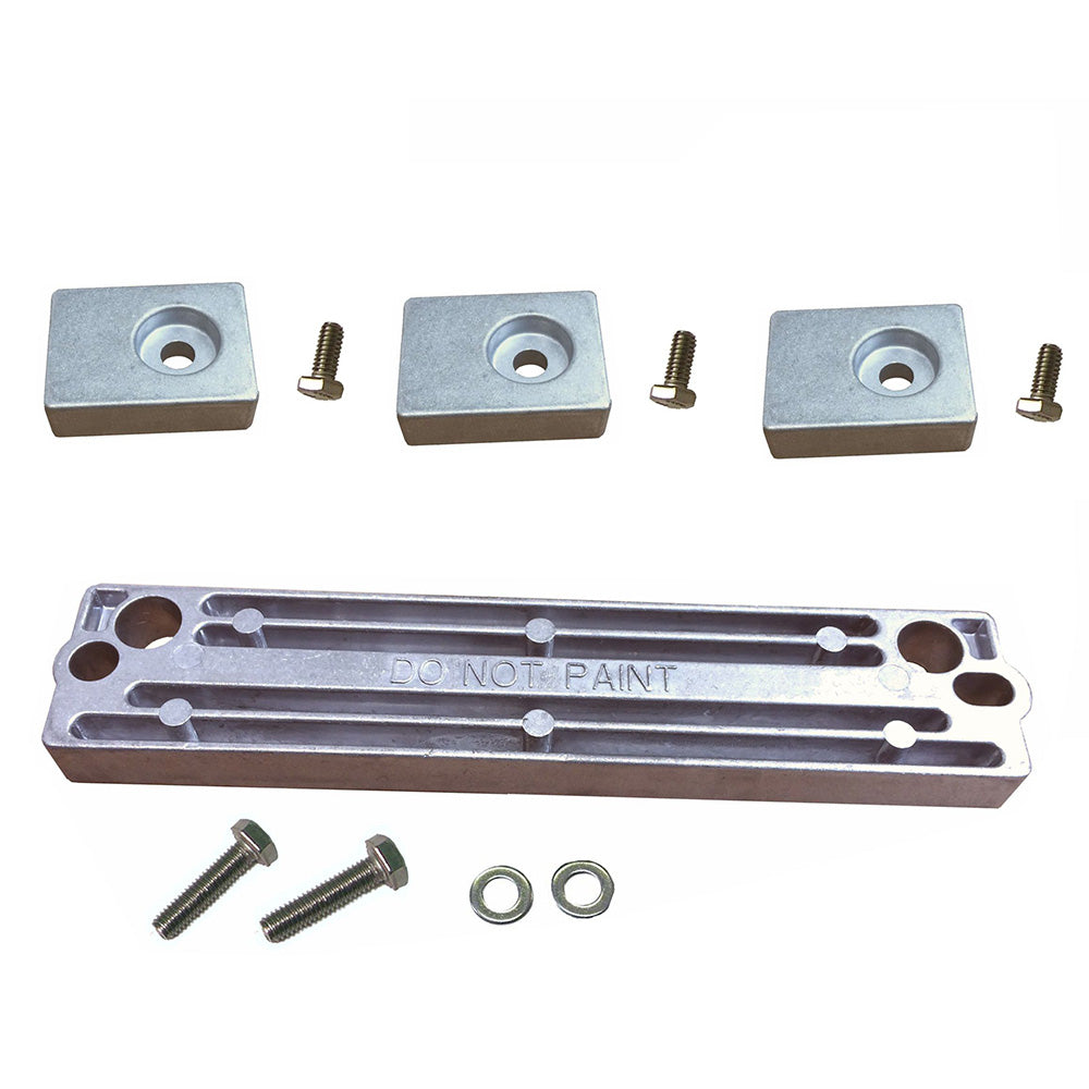 Performance Metals Suzuki 200-250HP Outboard Complete Anode Kit - Aluminum — marine anodes