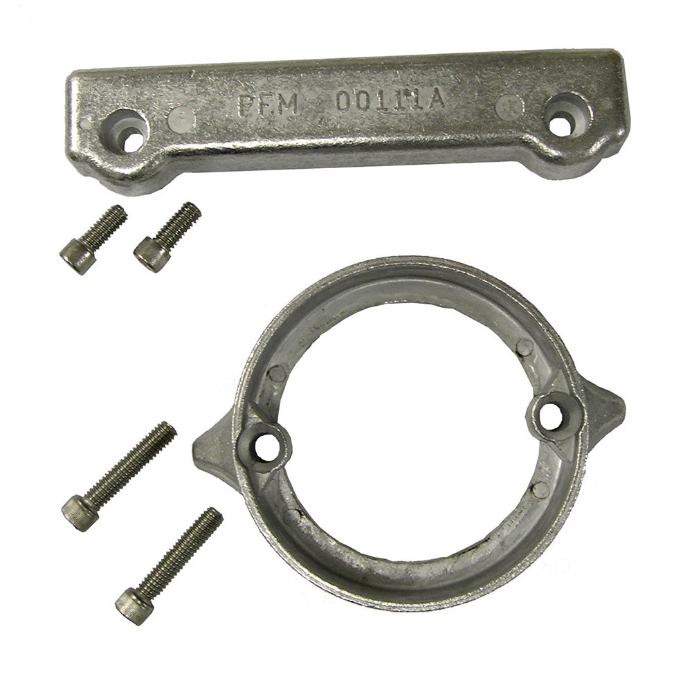 Performance Metals Volvo Penta 280 Duo Prop Complete Anode Kit - Aluminum — marine anodes