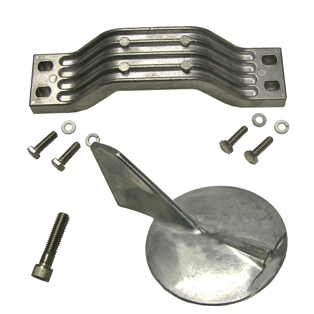 Performance Metals Yamaha Counter Rotating 150HP Outboard Complete Anode Kit - Aluminum — marine anodes