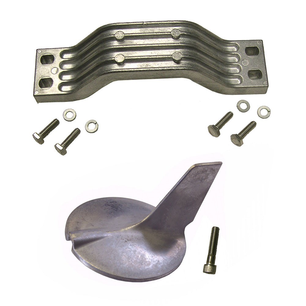 Performance Metals Yamaha 200-300HP 2 Stroke Outboard Complete Anode Kit - Aluminum — marine anodes