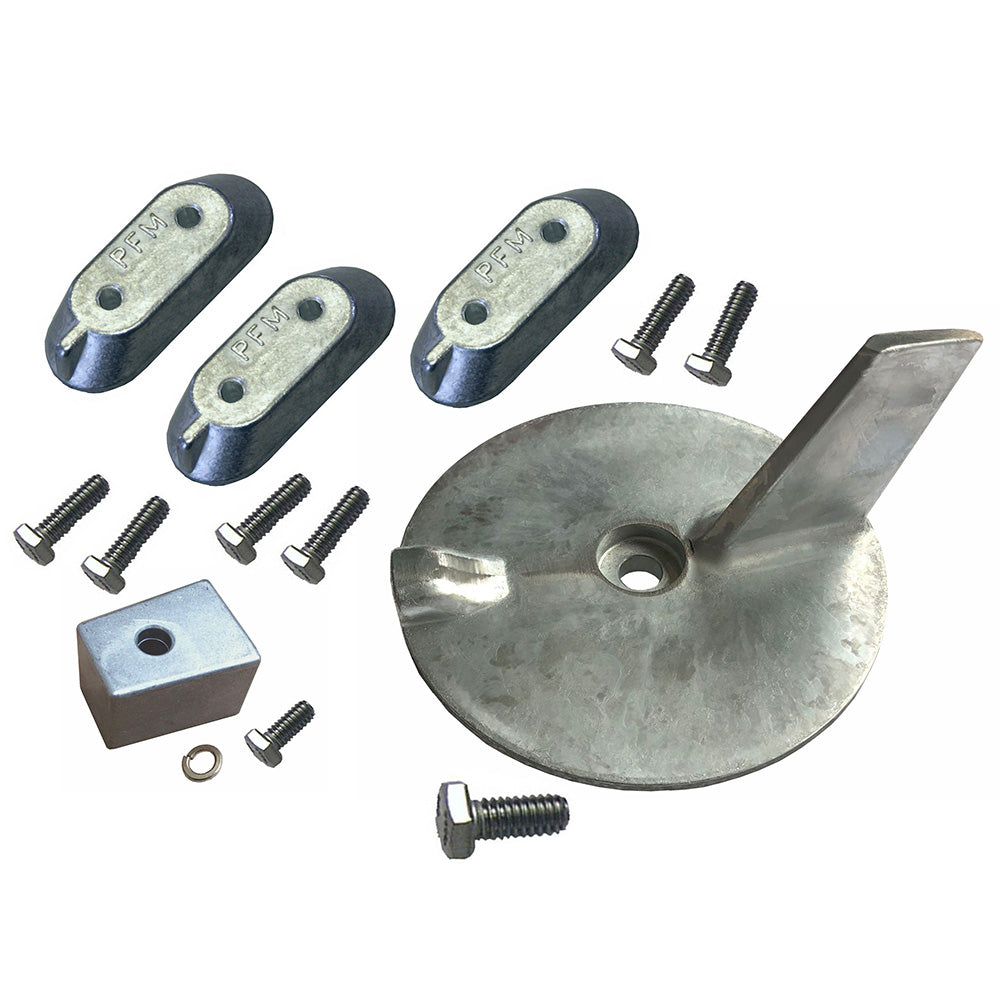 Performance Metals Yamaha 30-60HP Outboard Complete Anode Kit - Aluminum — marine anodes